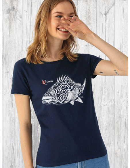 T-shirt Bio Femme Le Mérou tatoo