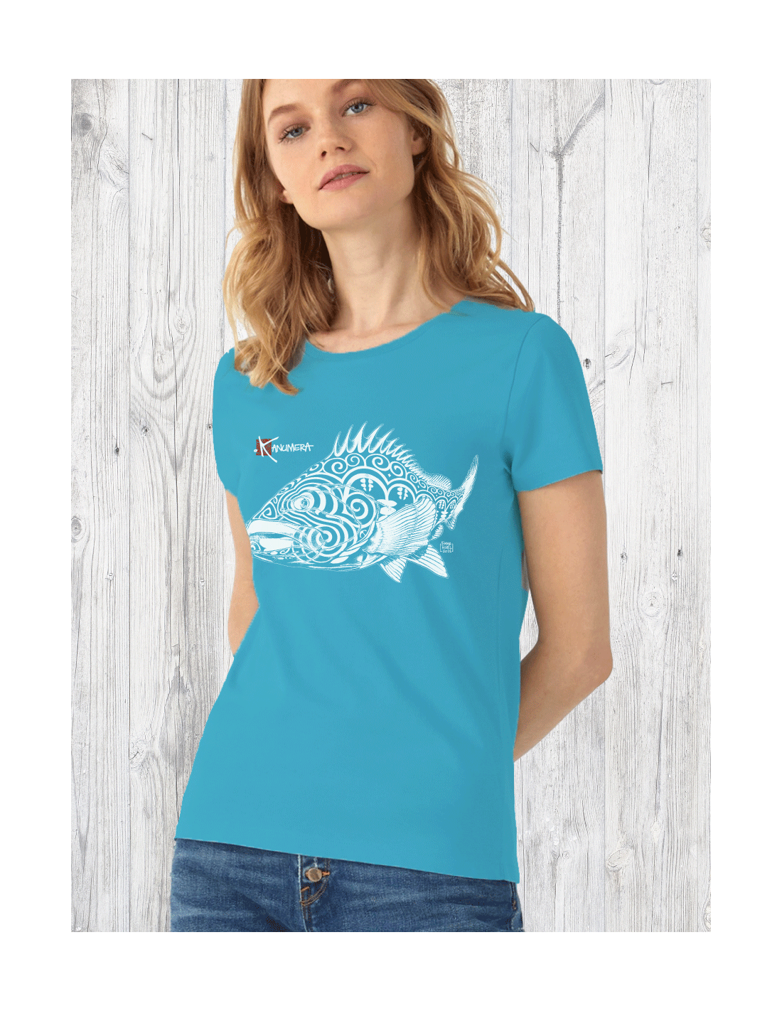 Grouper Ladies Organic T-shirt