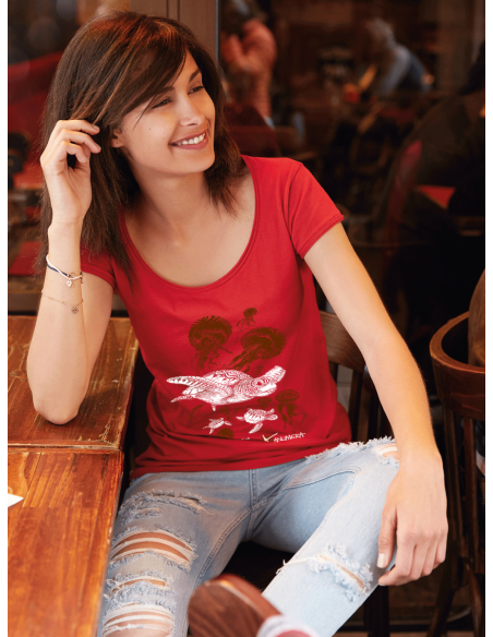 T-shirt Col Rond profond Le banquet des Tortues