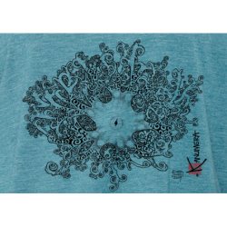 Gorgonocephale Ladies' flowy rolled-cuff T-shirt