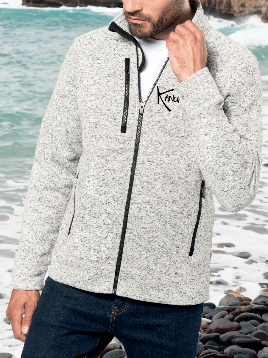 Shark Men's full zip heather jacket