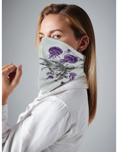Turtles and Jellyfish Multifunctional headwear