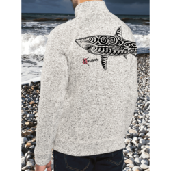 Veste en Polaire tricoté Le Requin Tatoo