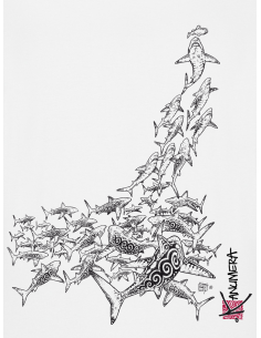 T-shirt L'Attaque des Requins 2