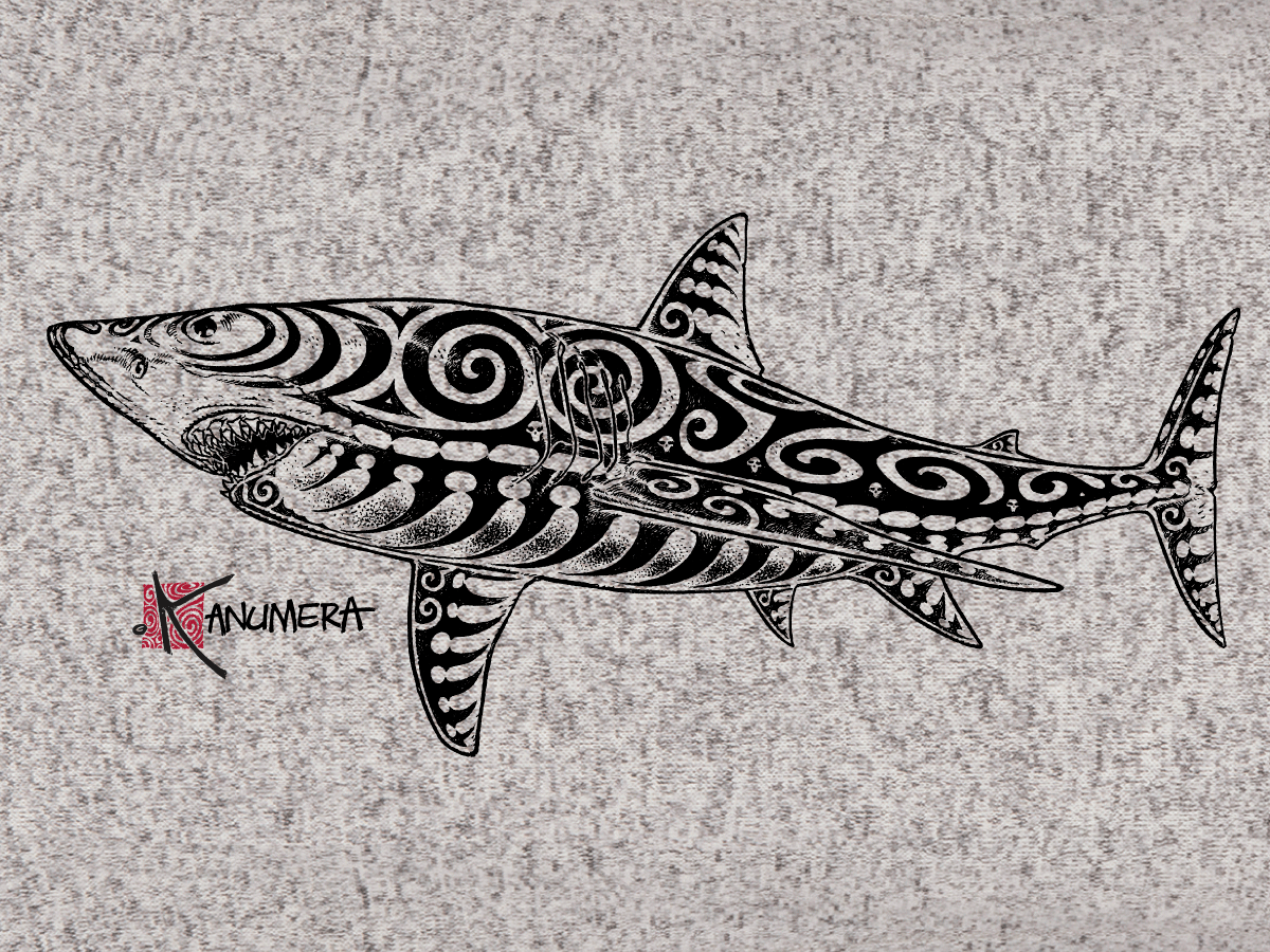 Veste en Polaire tricoté Le Requin Tatoo