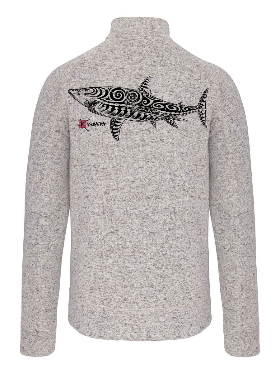 Veste en Polaire tricoté Le Requin Tatoo