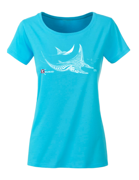 T-shirt bio Femme Les Raies