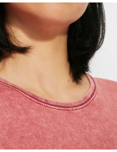 White Shark and Diver Ladie's vintage T-shirt