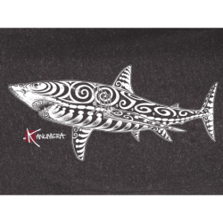 Veste en Polaire tricoté Le Requin Tatoo