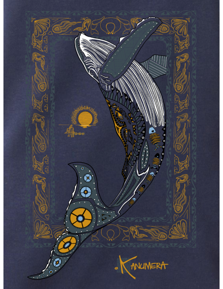 Whale Organic Ladies T-shirt