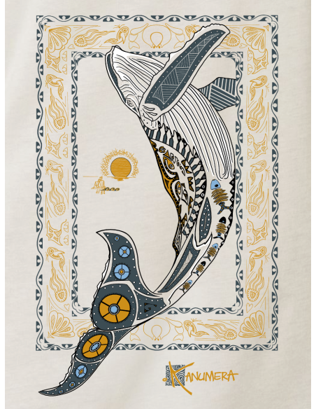 Whale Organic Ladies T-shirt