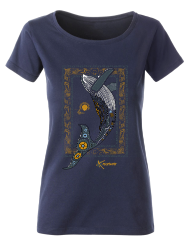 T-shirt Bio Origine Femme La Baleine