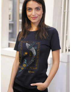T-shirt Bio Origine Femme La Baleine
