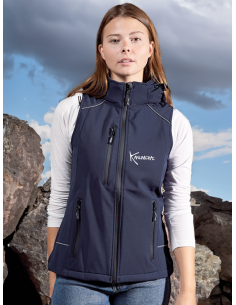 Ray Ladies hooded softshell Vest
