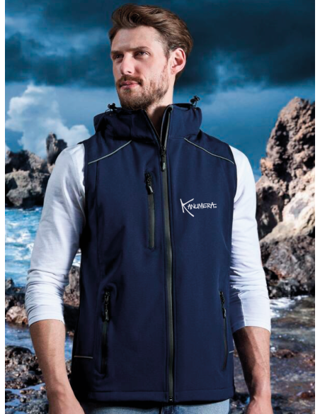 Ray hooded softshell Vest