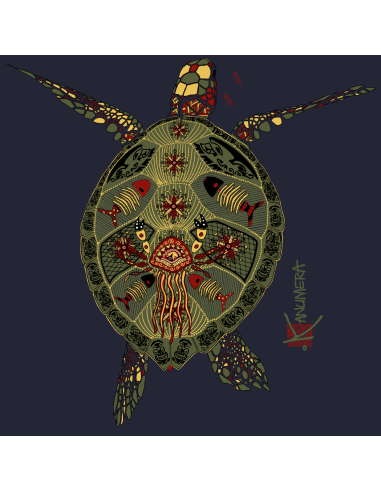 T-shirt bio Origine Femme La Tortue