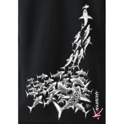 Sweat Capuche Lourd L'Attaque des Requins