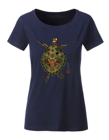 T-shirt bio Origine Femme La Tortue