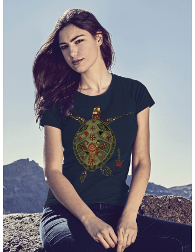 T-shirt bio Origine Femme La Tortue
