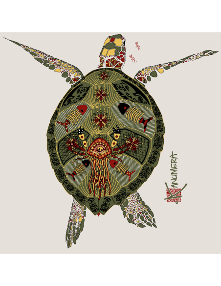 T-shirt bio Origine Femme La Tortue