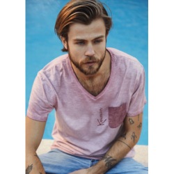 T-shirt délavé La Pieuvre Tatoo