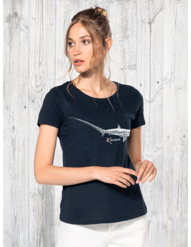T-shirt bio Femme Le Requin renard
