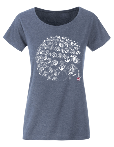 Round Rays Ladies T-shirt