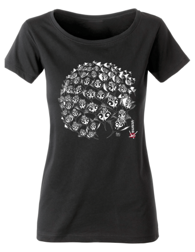 Round Rays Ladies T-shirt