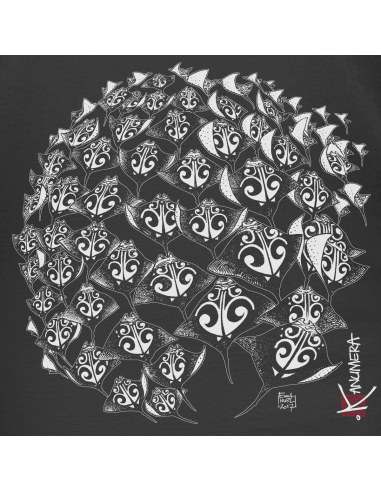 T-shirt décontracté Femme La Ronde des Raies
