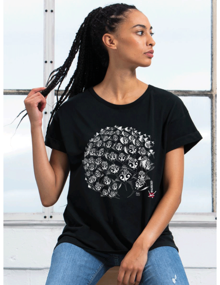 T-shirt décontracté Femme La Ronde des Raies