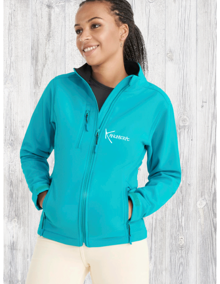 Veste zippée Softshell Femme La Raie