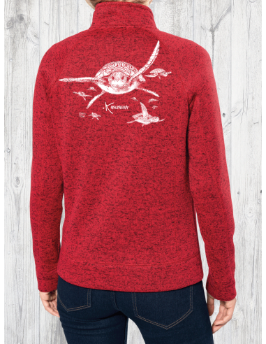 Turtles Ladies’ full zip heather jacket