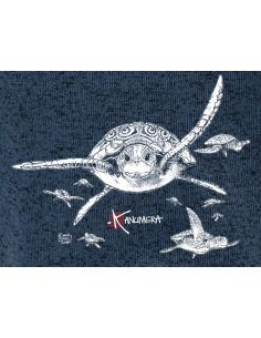 Veste Femme en Polaire tricoté Les Tortues 2