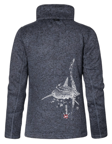 Veste Femme en Polaire tricoté Le Requin Baleine
