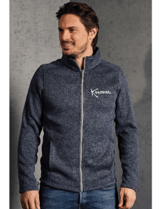 Veste en Polaire tricoté Le Requin Baleine