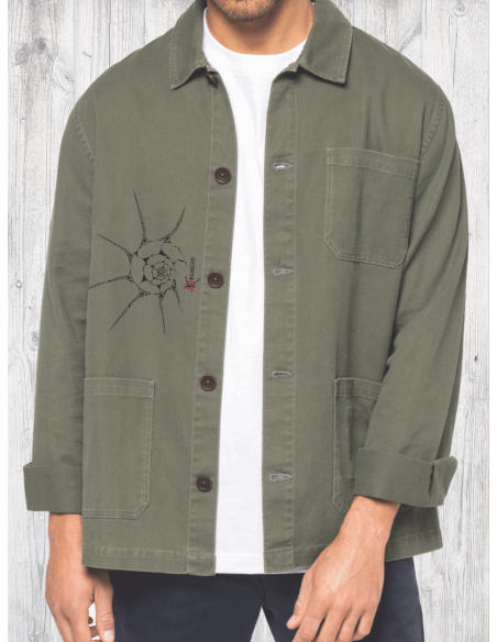 Veste "Atelier" délavée homme Le Coquillage