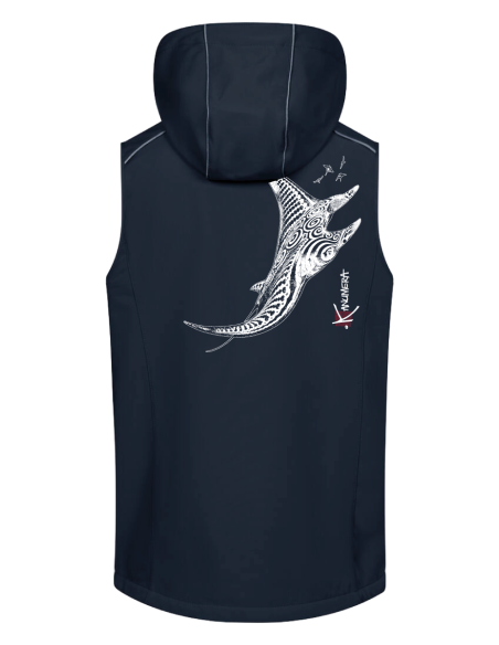 Ray hooded softshell Vest