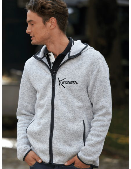 Veste à Capuche en Polaire tricoté L'Hippocampe Tatoo