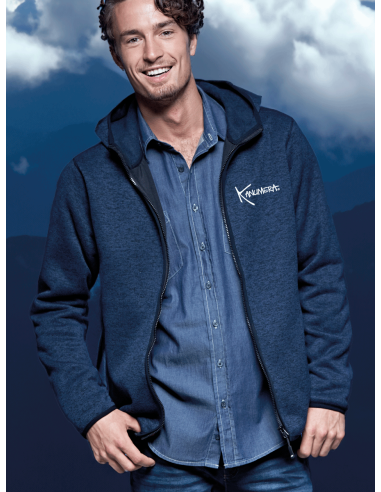 Veste à Capuche en Polaire tricoté L'Hippocampe...