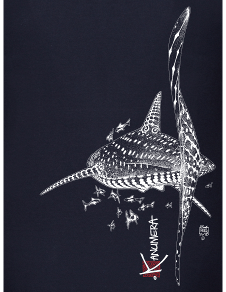 Chemise Maille Piquée Manches Longues Le Requin Baleine