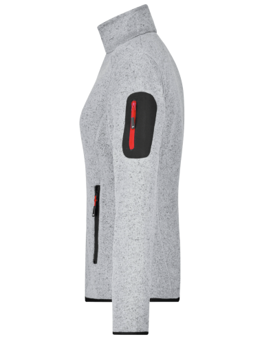 Veste Femme en Polaire tricoté L'Hippocampe Tatoo