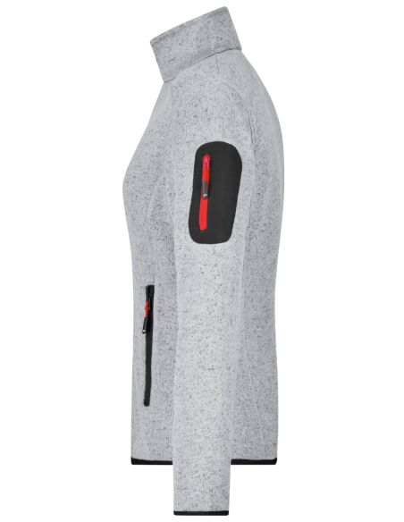 Veste Femme en Polaire tricoté L'Hippocampe Tatoo