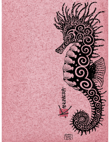 Veste Femme en Polaire tricoté L'Hippocampe Tatoo