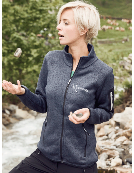 Veste Femme en Polaire tricoté L'Hippocampe Tatoo