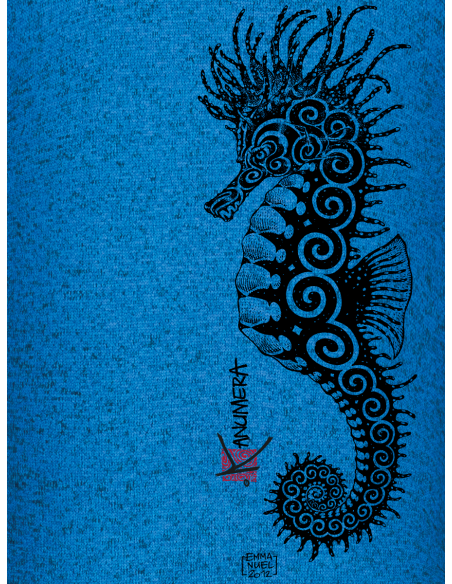 Veste en Polaire tricoté L'Hippocampe Tatoo