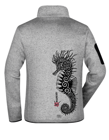 Seahorse Men's Knitted Fleece Jacket