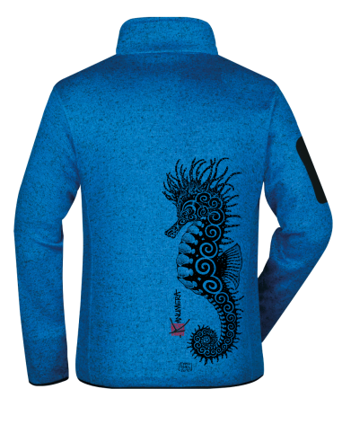 Veste en Polaire tricoté L'Hippocampe Tatoo
