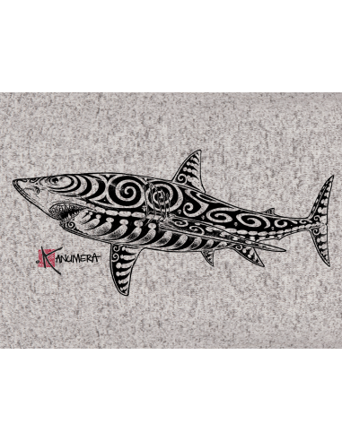 Veste en Polaire tricoté Le Requin Tatoo
