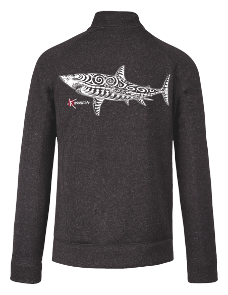 Shark Men's full zip heather jacket