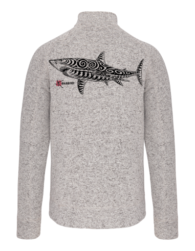 Veste en Polaire tricoté Le Requin Tatoo